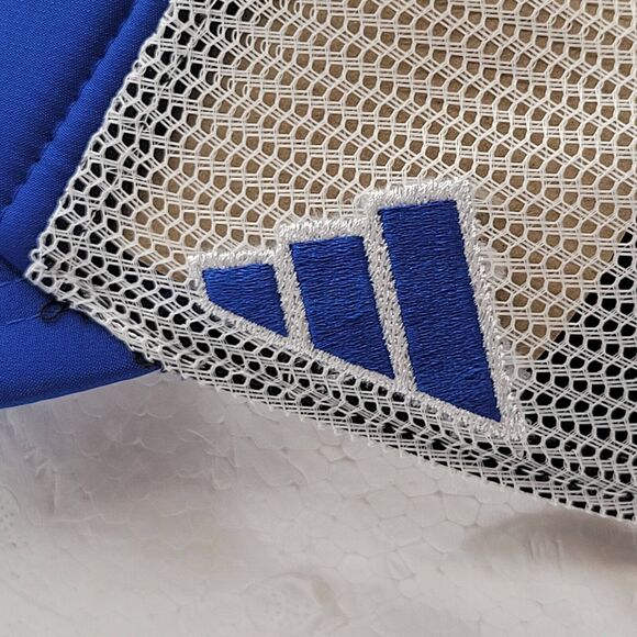 Kansas Jayhawks Adidas Foam Trucker Hat Unisex Adult Snapback NCAA NWT - Picture 9 of 16